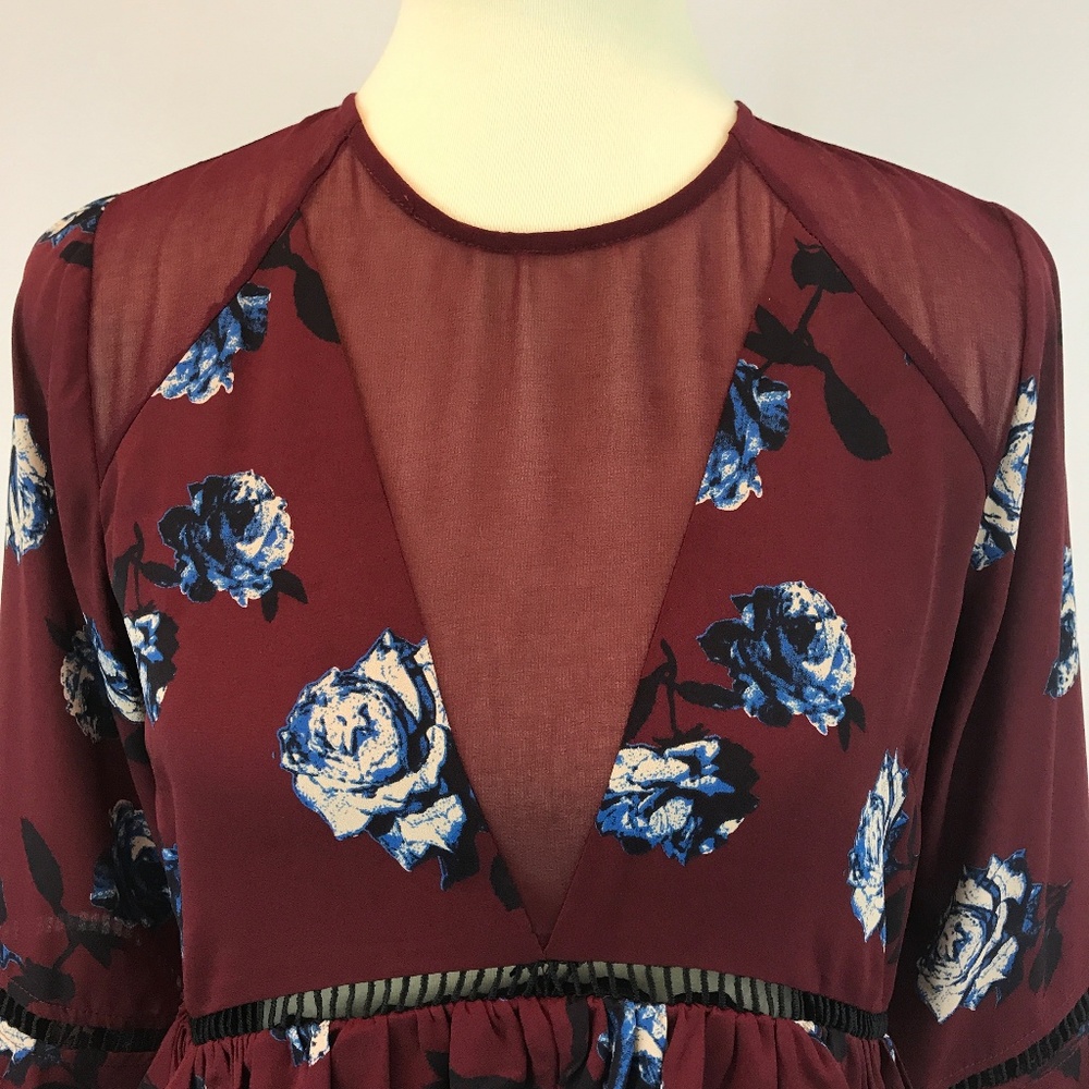 NWOT Set My Heart Aflutter Romper by 4SI3NNA - Picture 6 of 8